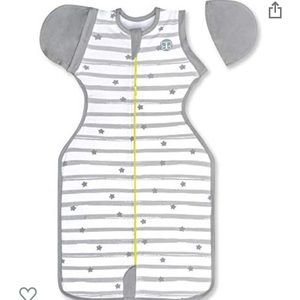 3 in 1 Baby Sleep Swaddle with Removable Sleeves